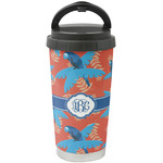 Blue Parrot Stainless Steel Coffee Tumbler (Personalized)