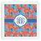 Blue Parrot Paper Dinner Napkins (Personalized)