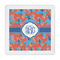 Blue Parrot Standard Decorative Napkin - Front View