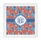 Blue Parrot Standard Decorative Napkins (Personalized)