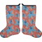 Blue Parrot Stocking - Double-Sided - Approval
