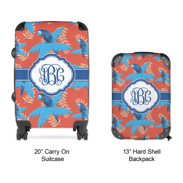 Blue Parrot Suitcase Set 4 - APPROVAL
