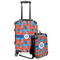 Blue Parrot Suitcase Set 4 - MAIN