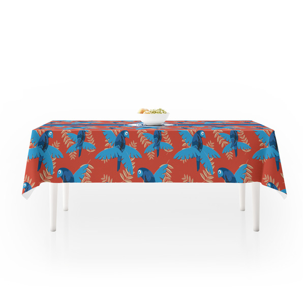 Blue Parrot Tablecloths (58"x102") - MAIN