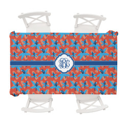 Blue Parrot Tablecloth - 58"x102" (Personalized)