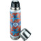 Blue Parrot Thermos - Lid Off