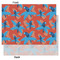 Blue Parrot Tissue Paper - Heavyweight - Large - Front & Back