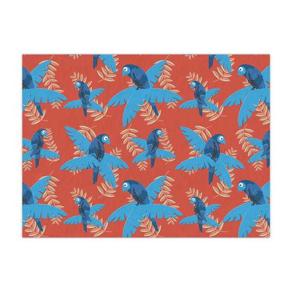 Custom Blue Parrot Large Tissue Papers Sheets - Heavyweight