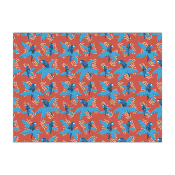 Custom Blue Parrot Tissue Paper Sheets