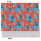 Blue Parrot Tissue Paper - Lightweight - Medium - Front & Back