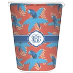 Blue Parrot Waste Basket (Personalized)