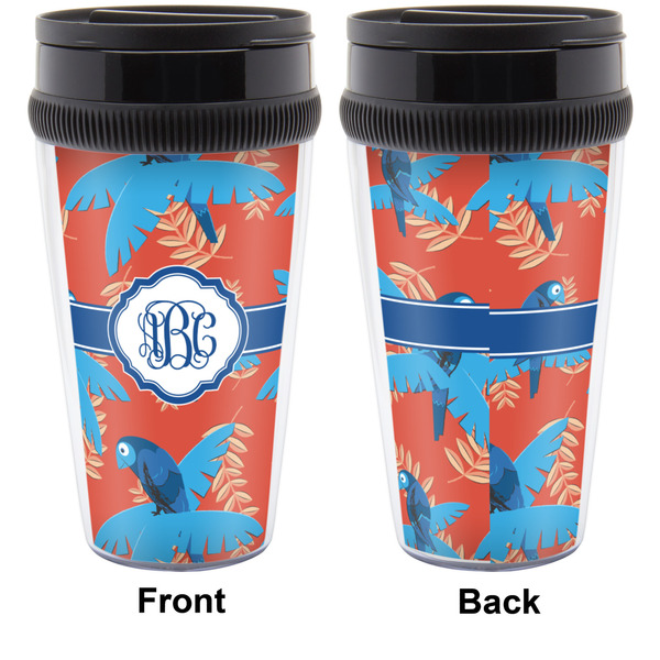 Blue Parrot Travel Mug Approval (Personalized)