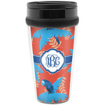 Blue Parrot Acrylic Travel Mug without Handle (Personalized)