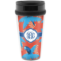 Blue Parrot Acrylic Travel Mug without Handle (Personalized)