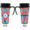 Blue Parrot Travel Mug with Black Handle - Approval