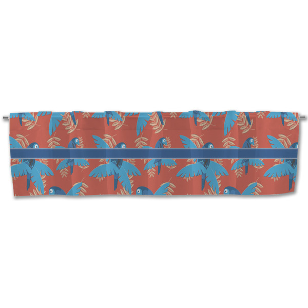 Blue Parrot Valance - Front