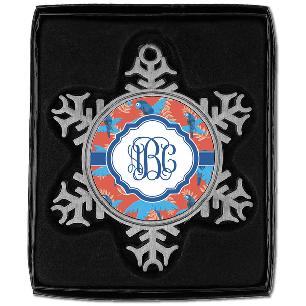 Blue Parrot Vintage Snowflake - In box