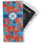 Blue Parrot Travel Document Holder
