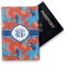 Blue Parrot Vinyl Passport Holder - Front