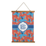 Blue Parrot Wall Hanging Tapestry (Personalized)