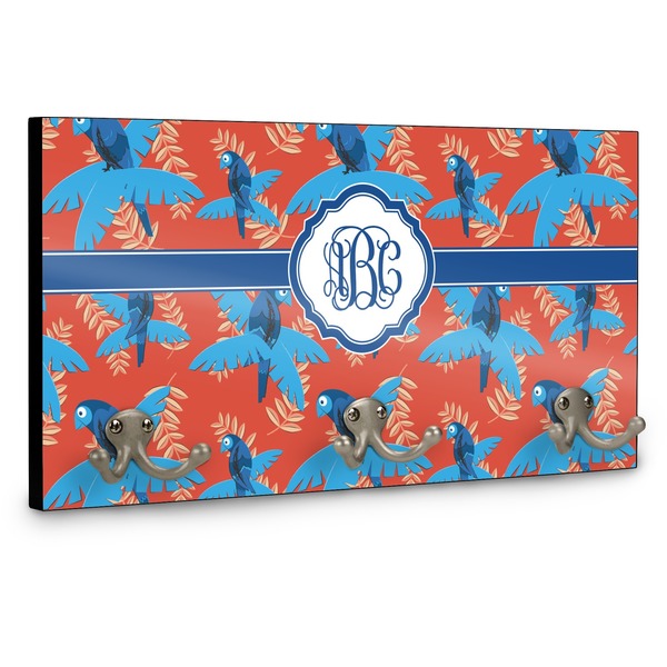 Blue Parrot Coat Hanger Main