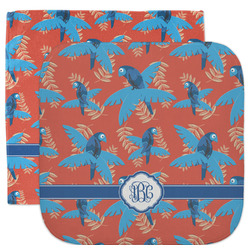 Blue Parrot Facecloth / Wash Cloth (Personalized)