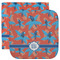 Blue Parrot Facecloth / Wash Cloth (Personalized)