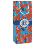 Blue Parrot Wine Gift Bags - Gloss (Personalized)