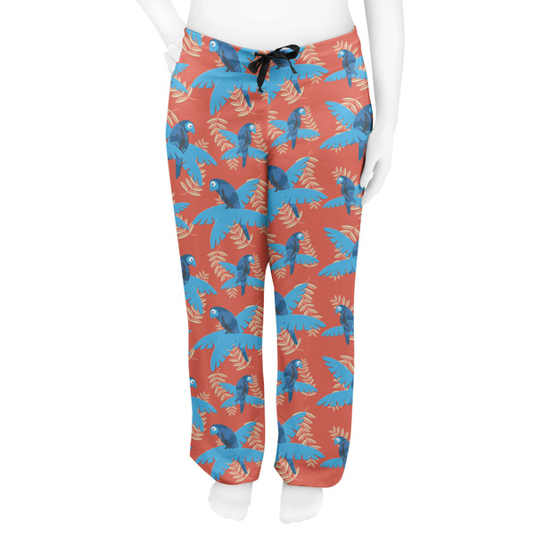 Blue Parrot Women's Pj on model - Front