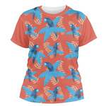 Blue Parrot Women's Crew T-Shirt - 2X Large