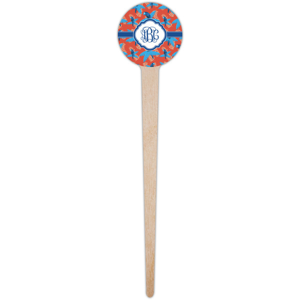 Blue Parrot Wooden 4" Food Pick - Round - Single Pick