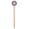 Blue Parrot Wooden 6" Food Pick - Round - Single Pick