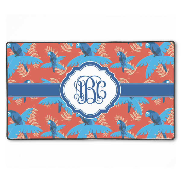 Custom Blue Parrot XXL Gaming Mouse Pad - 24" x 14" (Personalized)