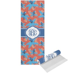 Blue Parrot Yoga Mat - Printed Front (Personalized)