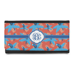 Blue Parrot Leatherette Ladies Wallet (Personalized)