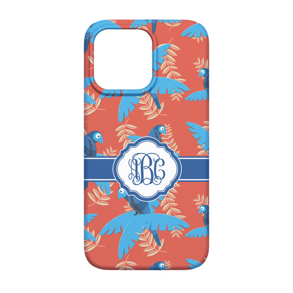 Blue Parrot iPhone 13 Case - Back