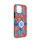 Blue Parrot iPhone 13 Mini Tough Case - Angle