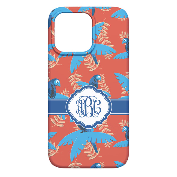 Blue Parrot iPhone 13 Pro Max Case - Back