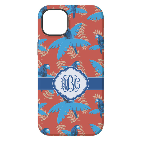 Blue Parrot iPhone 14 Plus Tough Case - Back