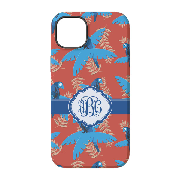 Blue Parrot iPhone 14 Tough Case - Back