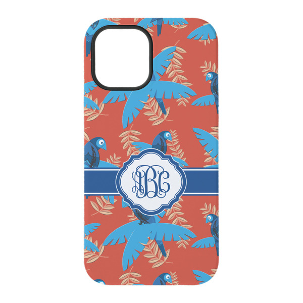 Blue Parrot iPhone 15 Tough Case - Back