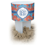 Blue Parrot Beach Spiker Drink Holder (Personalized)