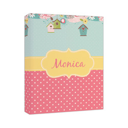 Easter Birdhouses Canvas Print (Personalized)