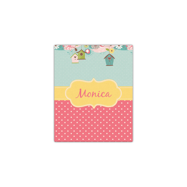 Easter Birdhouses 11x14 - Canvas Print - Front View