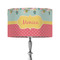 Easter Birdhouses 12" Drum Lamp Shade - Fabric (Personalized)