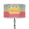 Easter Birdhouses 12" Drum Lampshade - ON STAND (Poly Film)