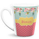 Easter Birdhouses 12 Oz Latte Mug (Personalized)