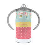 Easter Birdhouses 12 oz Stainless Steel Sippy Cup (Personalized)