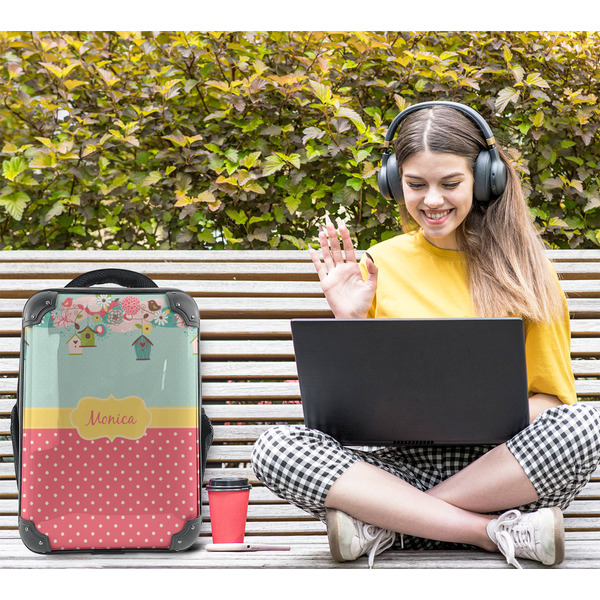 Easter Birdhouses 15" Backpack - LIFESTYLE