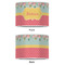Easter Birdhouses 16" Drum Lampshade - APPROVAL (Poly Film)